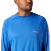 imageColumbia Mens PFG Terminal Tackle Long Sleeve ShirtVivid BlueBright Nectar Logo