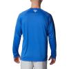 imageColumbia Mens PFG Terminal Tackle Long Sleeve ShirtVivid BlueBright Nectar Logo