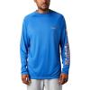 imageColumbia Mens PFG Terminal Tackle Long Sleeve ShirtVivid BlueBright Nectar Logo