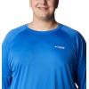 imageColumbia Mens PFG Terminal Tackle Long Sleeve ShirtVivid BlueCool Grey Logo