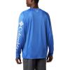 imageColumbia Mens PFG Terminal Tackle Long Sleeve ShirtVivid BlueCool Grey Logo