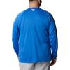 imageColumbia Mens PFG Terminal Tackle Long Sleeve ShirtVivid BlueCool Grey Logo