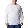 imageColumbia Mens PFG Terminal Tackle Long Sleeve ShirtWhiteNightshade Logo