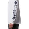 imageColumbia Mens PFG Terminal Tackle Long Sleeve ShirtWhiteNightshade Logo
