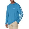imageColumbia Mens PFG Terminal Tackle Long Sleeve ShirtYachtWhite Logo