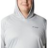 imageColumbia Mens Terminal Tackle HoodieCool GreyVivid Blue Logo