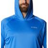 imageColumbia Mens Terminal Tackle HoodieVivid BlueCool Grey Logo