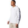imageColumbia Mens Terminal Tackle HoodieWhiteRed Jasper Logo