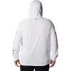 imageColumbia Mens Terminal Tackle HoodieWhiteRed Jasper Logo