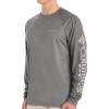 imageColumbia Mens PFG Terminal Tackle Long Sleeve ShirtCharcoal Grey HeatherCool Gr