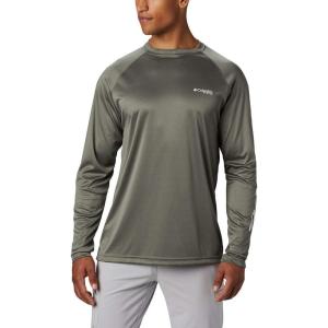 imageColumbia Mens PFG Terminal Tackle Long Sleeve ShirtCypressWhite Logo