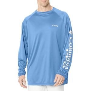 imageColumbia Mens PFG Terminal Tackle Long Sleeve ShirtWhite CapWhite Logo