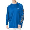 imageColumbia Mens PFG Terminal Tackle Long Sleeve ShirtVivid BlueJupiter Logo