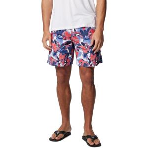 imageColumbia Mens Super Backcast Ii Water ShortCollegiate Navy Ikat Palms