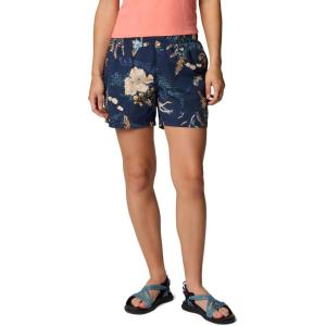 imageColumbia Womens Sandy River Printed Short IiiCollegiate Navy Outbacked