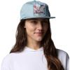 imageColumbia Unisexadult PFG Back Tack Snap BackCrushed BlueRedfish Shine