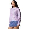 imageColumbia Womens PFG Solar Stream Printed HoodieHydrangea Seafoamed
