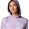 imageColumbia Womens PFG Solar Stream Printed HoodieHydrangea Seafoamed