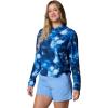 imageColumbia Womens PFG Solar Stream Printed HoodieVivid Blue Seafoamed