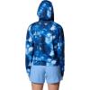 imageColumbia Womens PFG Solar Stream Printed HoodieVivid Blue Seafoamed