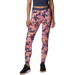 imageColumbia Womens Hike LeggingWild GeraniumWisterianWhite Logo