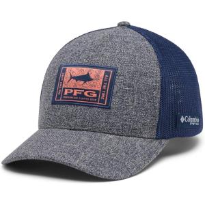 imageColumbia PFG Patch Mesh Ball CapGrill HeatherCollegiate Navyon the Line