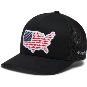 imageColumbia PFG Statetriot Mesh Ball CapBlackUsa Patch