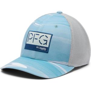 imageColumbia PFG Camo Mesh Ball CapCrushed Blue Obsidian Print