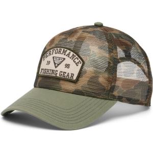 imageColumbia PFG Tie Down Mesh Snap BackFossil Duck CamoCypress