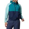 imageColumbia Womens Spire Valley WindbreakerCollegiate NavyRiver BlueSpray