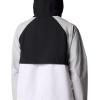 imageColumbia Womens Spire Valley WindbreakerWhiteBlackCirrus Grey