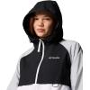 imageColumbia Womens Spire Valley WindbreakerWhiteBlackCirrus Grey