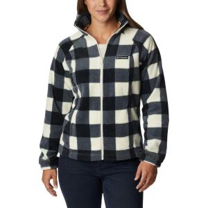 imageColumbia Womens Benton Springs Printed Full ZipChalk Check Print