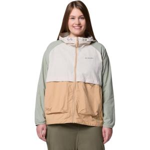 imageColumbia Womens Spire Valley WindbreakerCanoeDark StoneSafari
