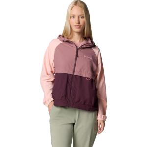 imageColumbia Womens Spire Valley WindbreakerMoonvistaFigPink Sand