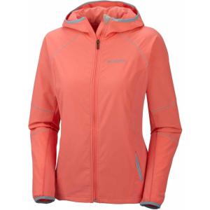 imageColumbia Womens Sweet As Softshell HoodieHot Coral