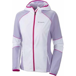 imageColumbia Womens Sweet As Softshell HoodieWhiteWhitened Violet