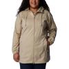 imageColumbia Womens Plus Size Flora Park Softshell JacketAncient Fossil