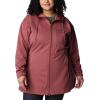 imageColumbia Womens Plus Size Flora Park Softshell JacketBeetroot