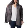 imageColumbia Womens Plus Size Flora Park Softshell JacketCity Grey