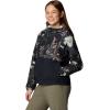 imageColumbia Womens Spire Valley Printed WindbreakerBlack OutbackedBlack