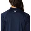 imageColumbia Womens Tidal Tee 14 ZipCollegiate NavyWhite Logo
