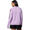 imageColumbia Womens Tidal Tee 14 ZipHydrangeaBlack Logo