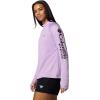 imageColumbia Womens Tidal Tee 14 ZipHydrangeaBlack Logo