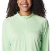 imageColumbia Womens Tidal Tee 14 ZipKey WestWhite Logo