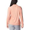 imageColumbia Womens Tidal Tee 14 ZipTiki PinkWhite Logo
