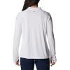 imageColumbia Womens Tidal Tee 14 ZipWhiteCirrus Grey Logo