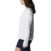 imageColumbia Womens Tidal Tee 14 ZipWhiteCirrus Grey Logo