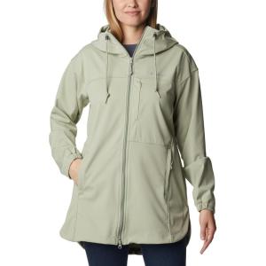 imageColumbia Womens Plus Size Flora Park Softshell JacketSafari