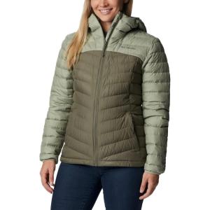 imageColumbia Womens Westridge Hooded Down JacketSafariStone Green